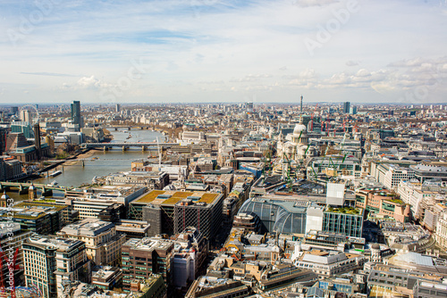 Vista aerea de Londres