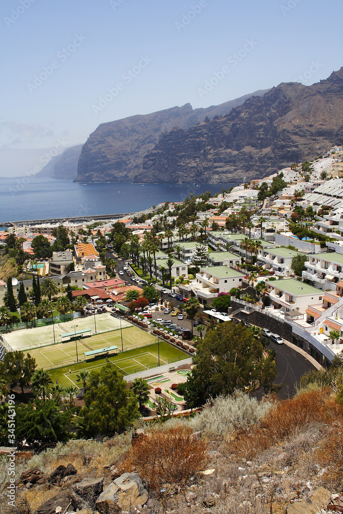 Naklejka premium Los Gigantes cliffs in Tenerife