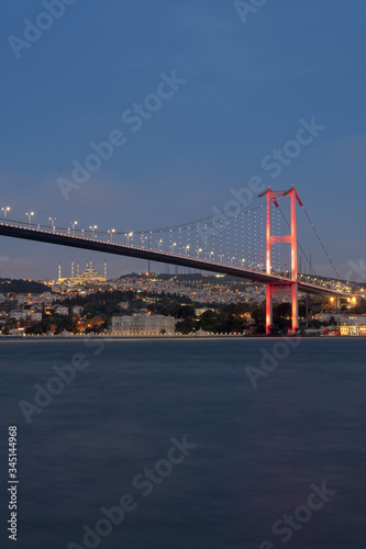 A view of the Bospurus in Istanbul