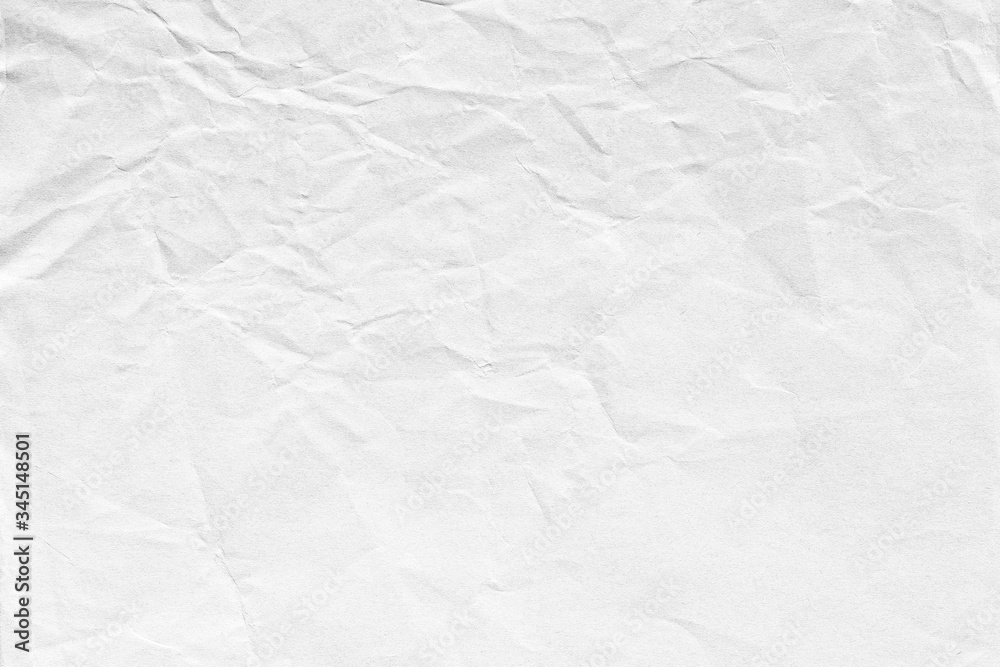 Crumpled white paper background texture Crumpled white paper background texture