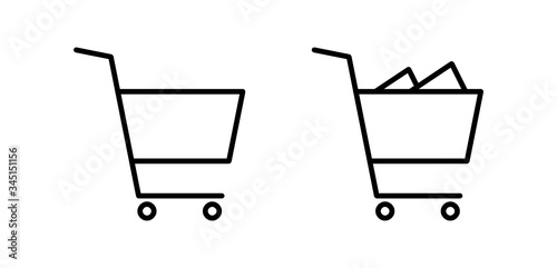 Einkaufswagen Icon