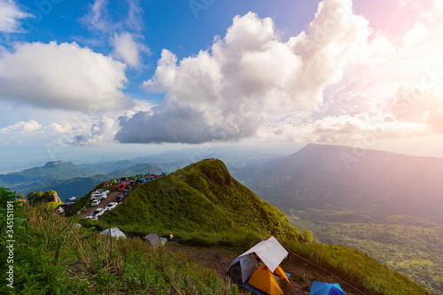 Landscape nature in Phu Thap Boek Thailand. photo