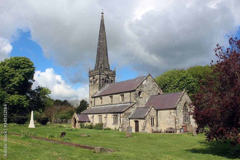 St. Mary's Church, Huggate, East Riding of Yorkshire.