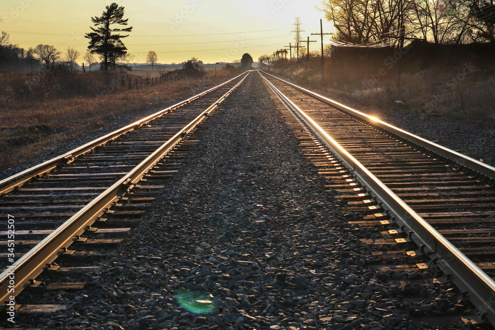 Fototapeta premium Railroad Tracks