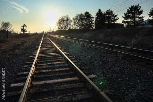 Railroad tracks © Irenee