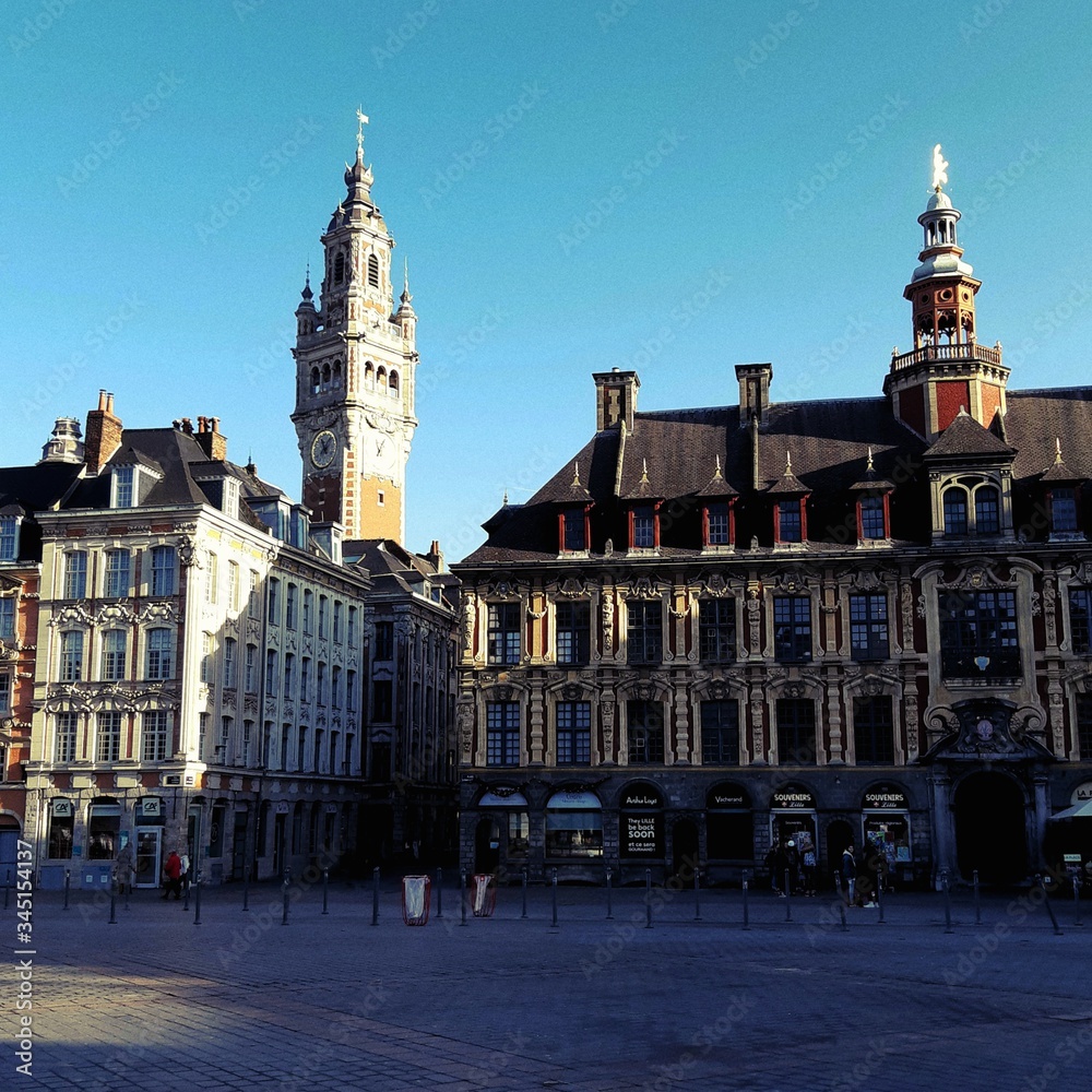 Obraz premium Centre Ville de Lille 