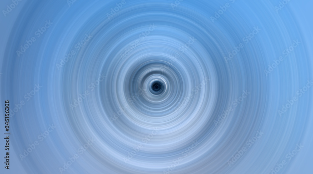 Obraz premium Abstract round background. Image of diverging circles. Rotation that creates circles.