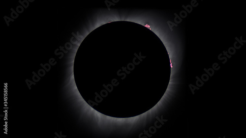 Φωτογραφία Solar Eclipse August 21st 2017 totality.