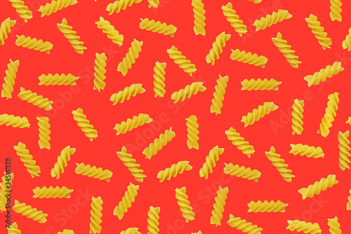 Seamless pasta pattern.