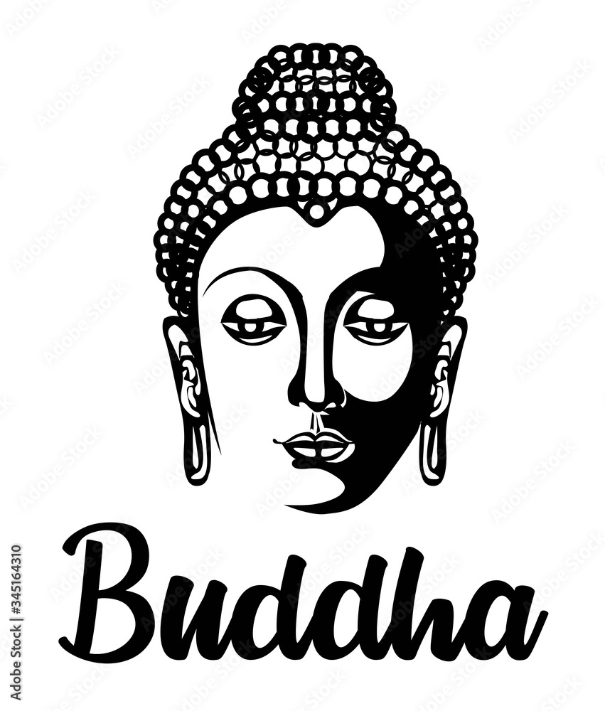 Buddha Mandala Illustration Black and White · Creative Fabrica-saigonsouth.com.vn