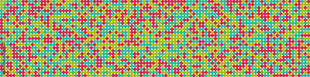 Colour Dots Universe art background design illustration