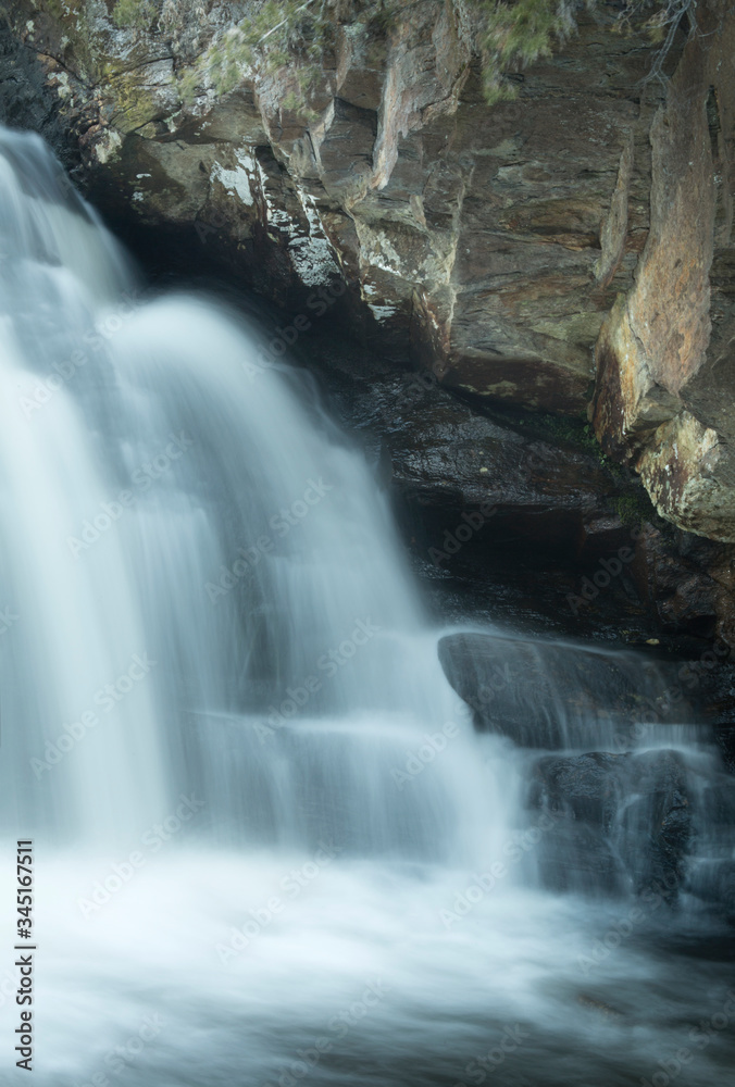 Champman Falls in Devil's Hopyard State Park in Connecticut. Champman Falls in Devil's Hopyard State Park in Connecticut.