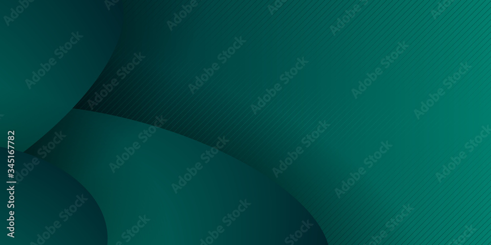 abstract luxury dark green overlap layer with black shadow line abstract luxury dark green overlap layer with black shadow line