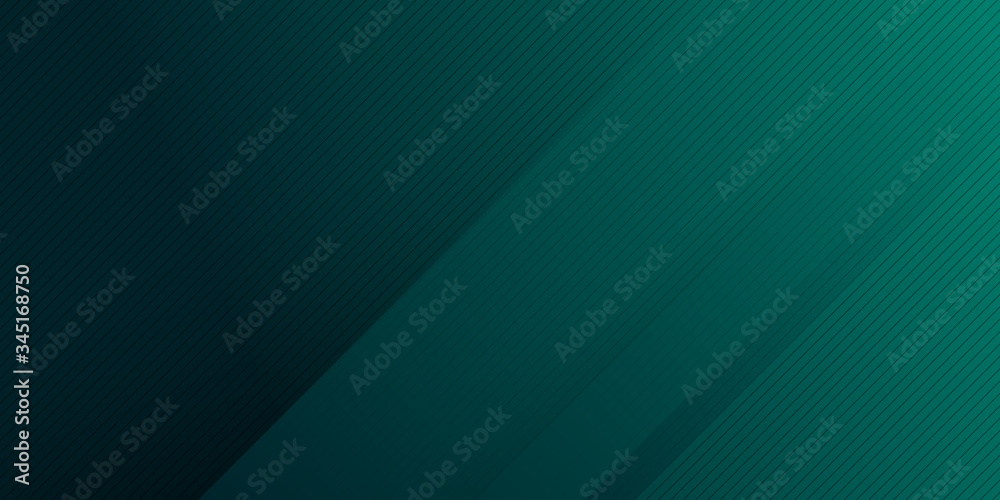 Obraz premium Abstract green light line cross shadow on black blank space design modern futuristic technology background vector illustration.