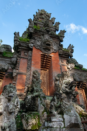 Pura Dalem Agung Padangtegal Temple Ubud Bali photo