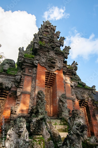 Pura Dalem Agung Padangtegal Temple Ubud Bali photo