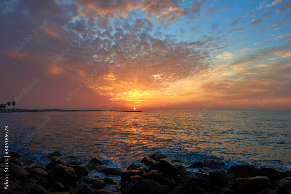 Fototapeta premium Sunrise on the beach