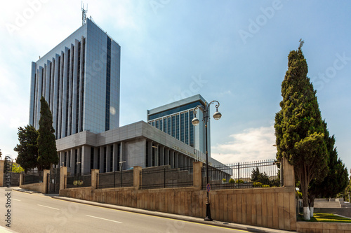 Azerbaijan, Baku, center, cities, government building