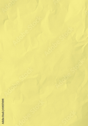 Paper texture. Blank yellow background