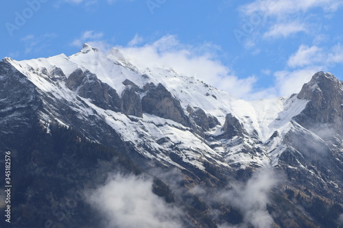 A montanha Pizol sobe até 2.844 metros entre Bad Ragaz e Wangs © Ricardo Tuga