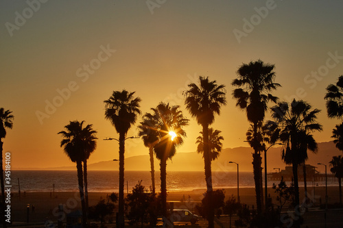 Sunset California