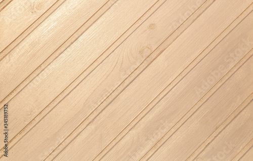 Wooden Board, diagonal drawing of sawn wood on a cut, rough, uncut Board for parquet, floors, pier flooring, decor. The concept of using natural materials.