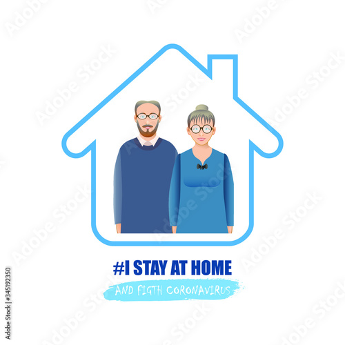 I STAY AT HOME social media campaign.