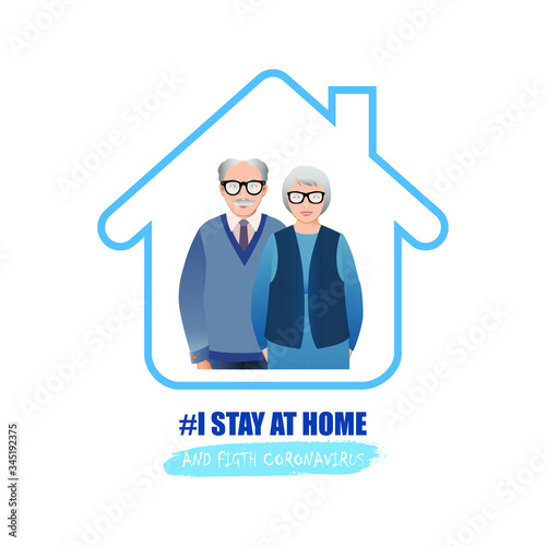 I STAY AT HOME social media campaign.