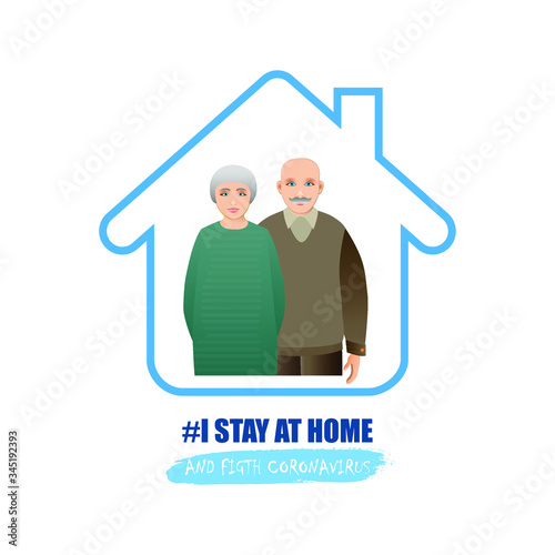 I STAY AT HOME social media campaign.