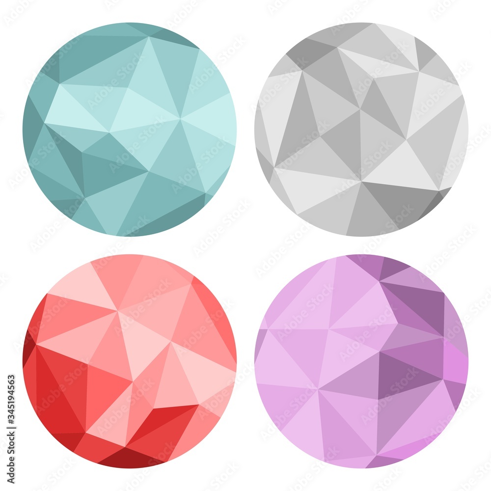Flat design vector button background set isolated on white background Flat design vector button background set isolated on white background