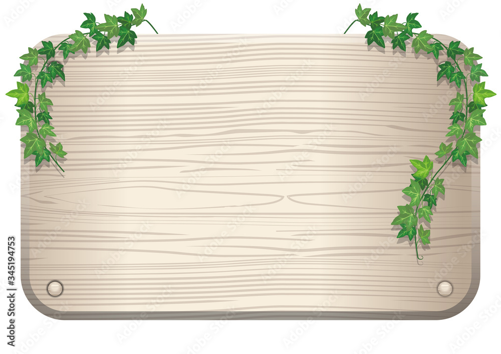 蔦と木目のある木の板のイラストボード タイトルバック キャッチコピーバナー用背景素材 Illustration Of Ivy And Wood Grain Board Stock Vector Adobe Stock 蔦と木目のある木の板のイラストボード タイトルバック キャッチコピーバナー用背景素材 Illustration Of Ivy And Wood Grain Board Stock Vector Adobe Stock