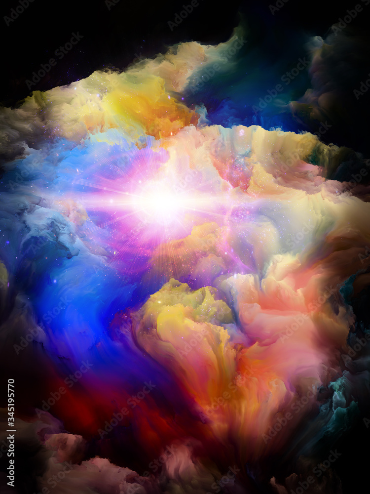 Colorful Cloud Abstraction