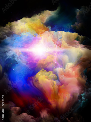 Colorful Cloud Abstraction