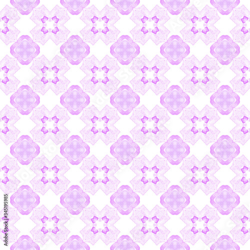 Exotic seamless pattern. Purple superb boho chic 