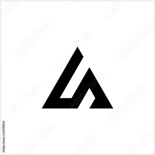 Free Download the letter S abstract with a triangle shape - GFXLoad