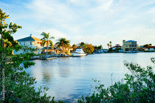 Φωτογραφία Florida Hernando beach landscape, Luxury waterfront house