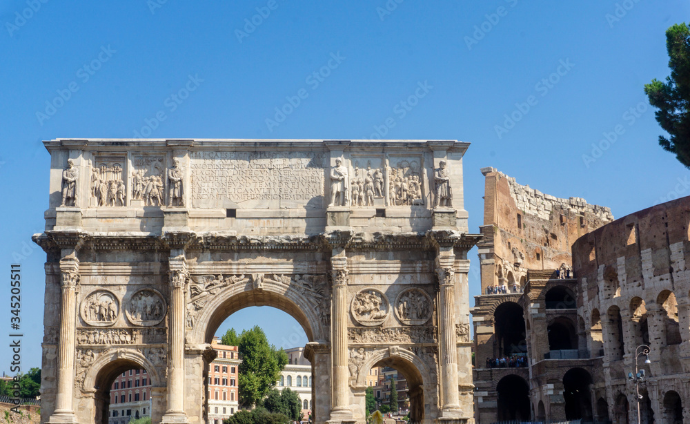 arch of constantine in rome