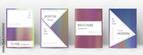 Flyer layout. Stylish nice template for Brochure, 