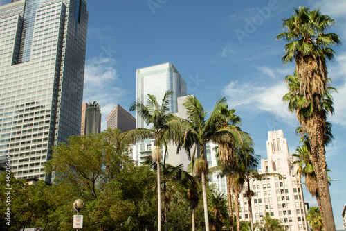 Downtown Los Angeles California USA  Skyline © Visual Soup