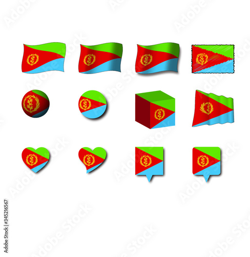 デザインエリトリア国旗 | Design Flag of Eritrea