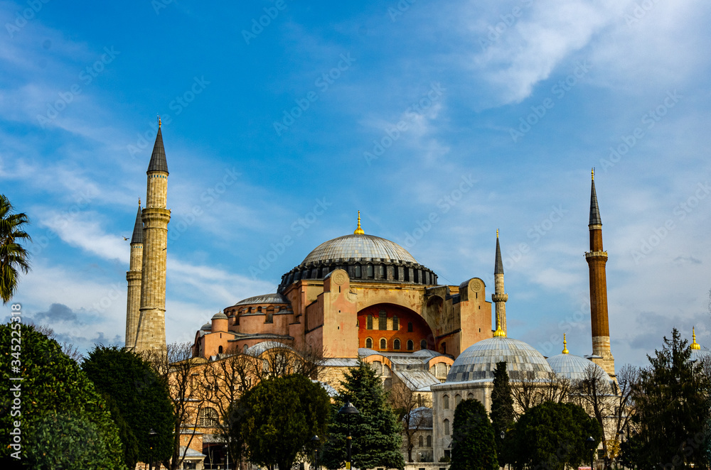 hagia sophia in istanbul turkey