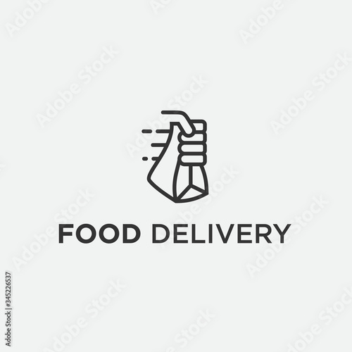 food delivery logo   food vector