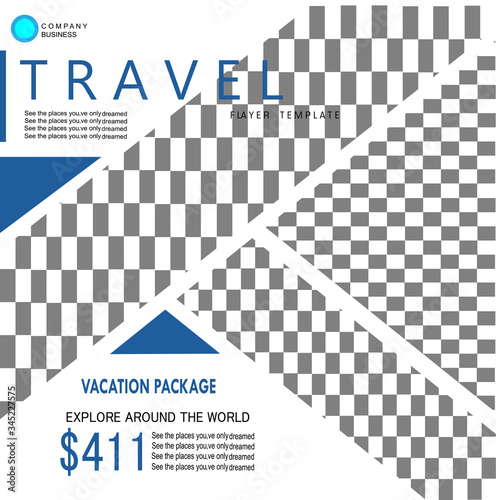 pamphlet travel holiday fun moderen