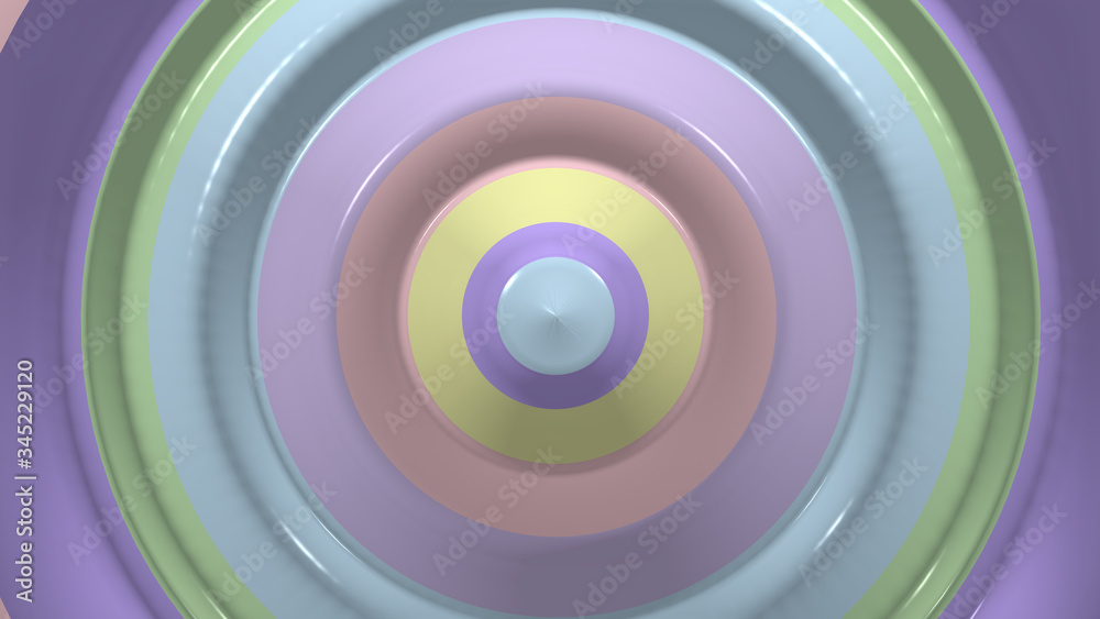 Circle spin 3d candy concept rendering minimal modern style. Illustration background of modern mock up futuristic design. Circle spin 3d candy concept rendering minimal modern style. Illustration background of modern mock up futuristic design.