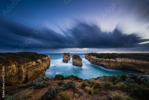 Islend Arches rock formation on the Great Ocean Road, Australia © Mark