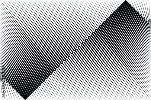 Abstract halftone lines background, geometric dynamic pattern, vector modern design texture.