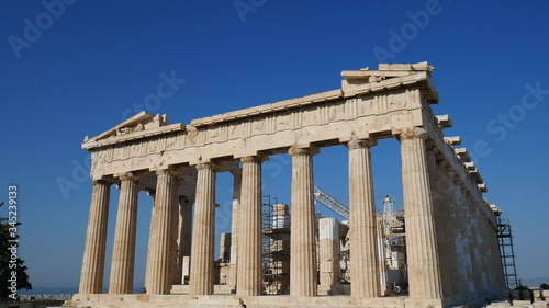 Photos from the Acropolis and Parthenon in Athens Greece.