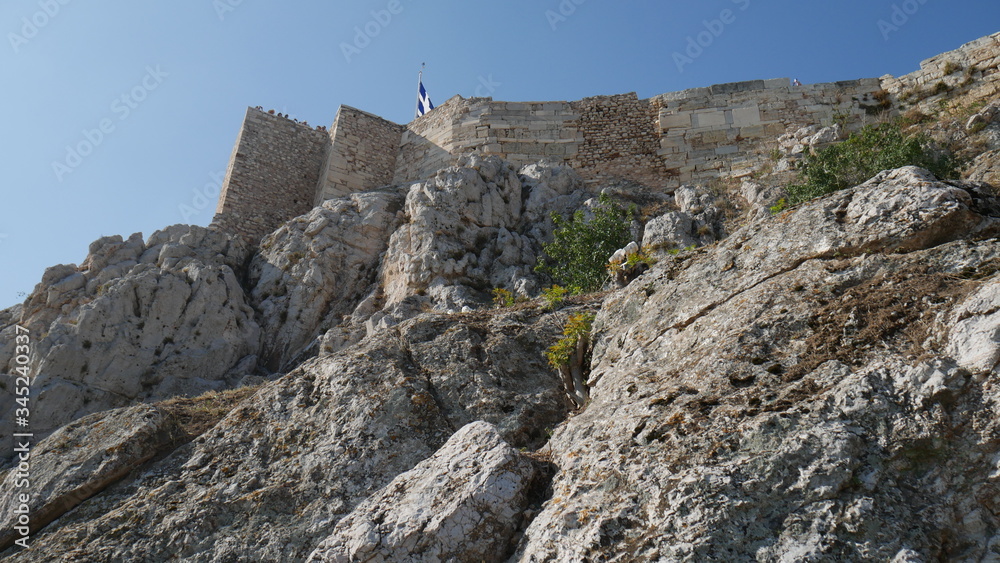 Fototapeta premium Photos from the Acropolis and Parthenon in Athens Greece.