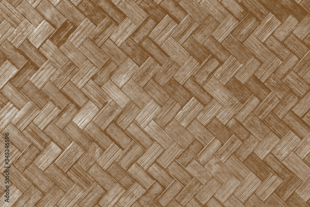 Weave pattern of bamboo background Weave pattern of bamboo background