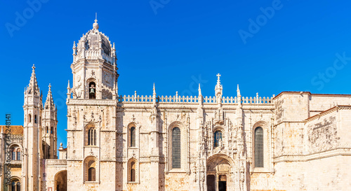 The Jeronimos Monastery of the Order of Saint Jerome in Lisbon in Portugal © FredP